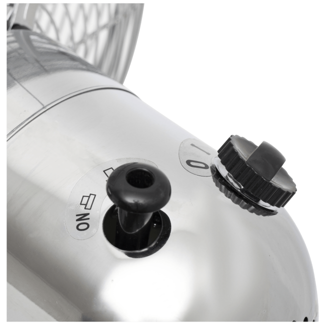 home Ventilator stolni, promjer 25cm, 30W, Inox - TFS 25 - Image 3