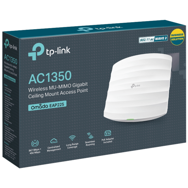 TP-LINK Wireless MU-MIMO Access Point, Dual Band, do 1317Mbps - EAP225 - Image 2