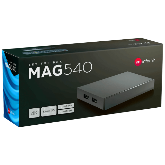 Mag Prijemnik IPTV za Stalker midlleware, LAN - MAG 540 - Image 2