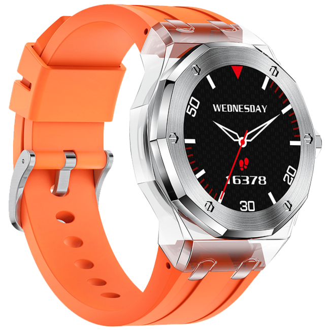 hoco. Pametni sat, 1.09" zaslon, Bluetooth, 3ATM vodootporan - Y13 Vitality Orange