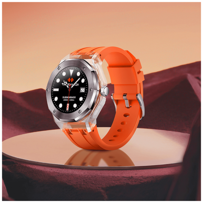 hoco. Pametni sat, 1.09" zaslon, Bluetooth, 3ATM vodootporan - Y13 Vitality Orange - Image 4