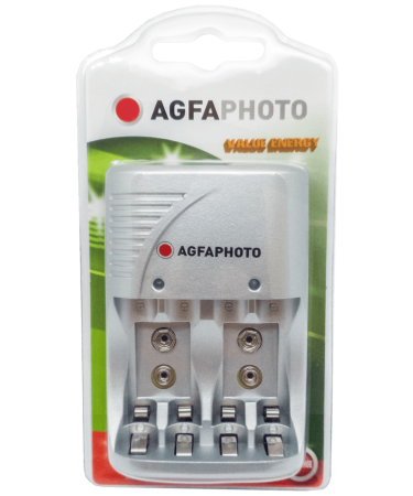 Agfa Punjač za baterije, univerzalni, AA, AAA, 9V - Photo Accu Charger Value Energy