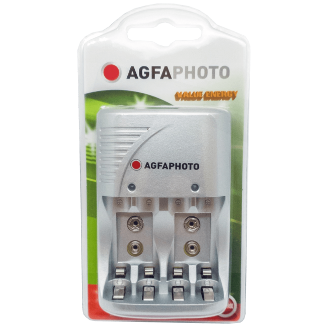 Agfa Punjač za baterije, univerzalni, AA, AAA, 9V - Photo Accu Charger Value Energy
