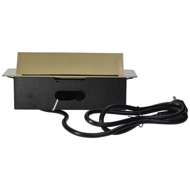 Orno Produžni kabel sa 2 x Schuko utičnice + 2 x USB, ugradbena - OR-AE-13126(GS)/BR - Image 4