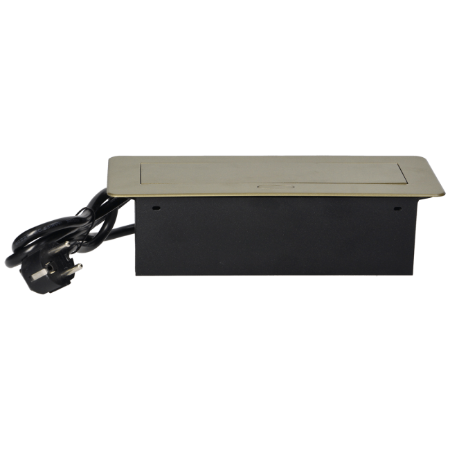 Orno Produžni kabel sa 2 x Schuko utičnice + 2 x USB, ugradbena - OR-AE-13126(GS)/BR - Image 6