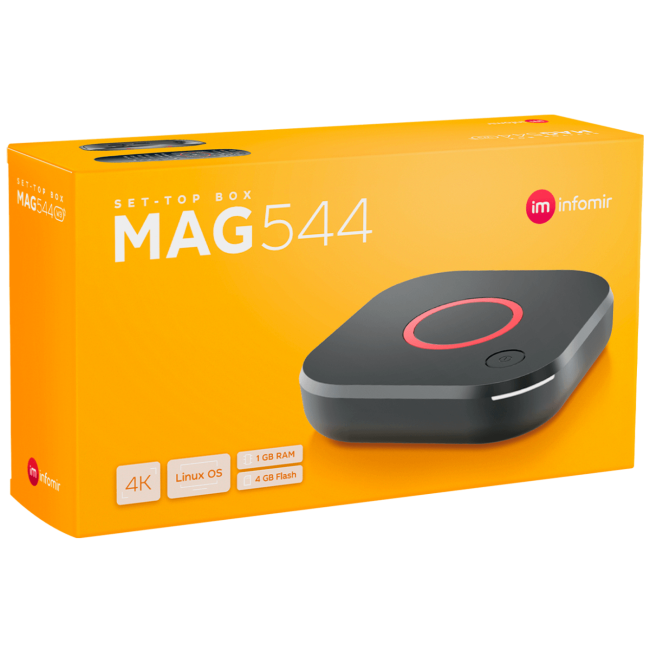 Mag Prijemnik IPTV za Stalker midlleware, 4K, H.265 Main - MAG 544 - Image 2