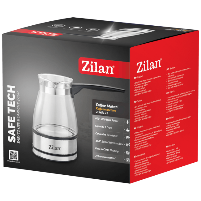 Zilan Kuhalo za kafu, 800W - ZLN8122 - Image 2