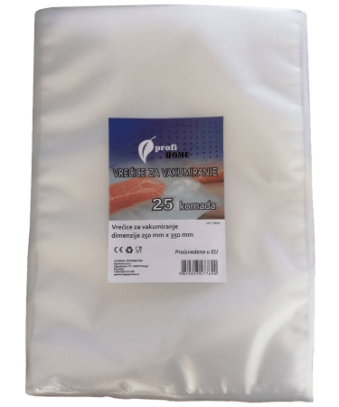 profi HOME Vrećice/Folije za vakumiranje, 250 x 350 mm, 25 kom - 497681