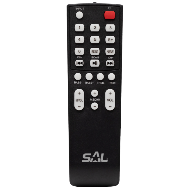 SAL Multimedijsko mini HiFi pojačalo,2x50W,BT-FM-USB-OPTI-KOAX - BTA 250 - Image 4