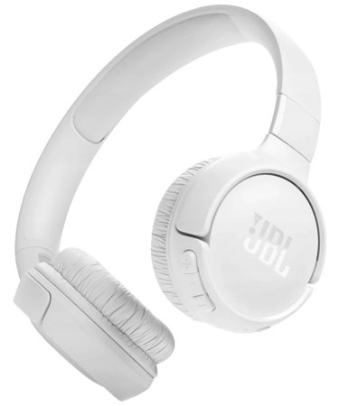 JBL Slušalice bežične sa mikrofonom, Bluetooth - Tune 520BT White
