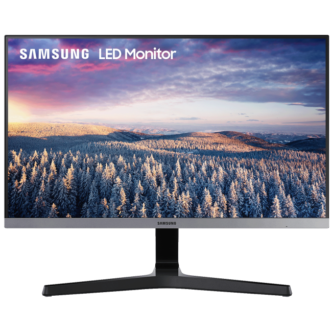 Samsung Monitor 24", IPS LED, FullHD, HDMI, DVI - LS24R350FZRXEN
