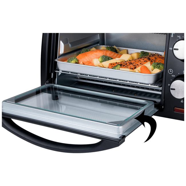 Zilan Mini pećnica, zapremina 9 l, 800 W, crna - ZLN4328 - Image 5