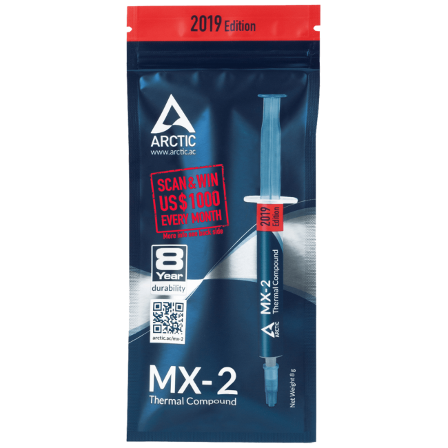 Arctic Termalna pasta za CPU, 8 g - MX-2 (8 g) Edition 2019 - Image 2