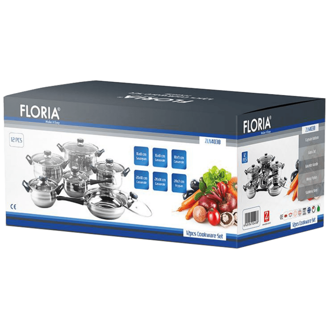 Floria Posuđe, set 12/1 - ZLN4038 - Image 4