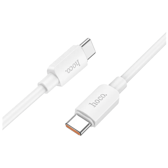 hoco. USB kabl za smartphone, type C, 100W, bijela - X96 Hyper, 100W, White - Image 2