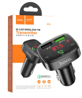 hoco. FM modulator, Bluetooth, 12/24V, 2 x USB, microSD, PD 18W - E59 Promise
