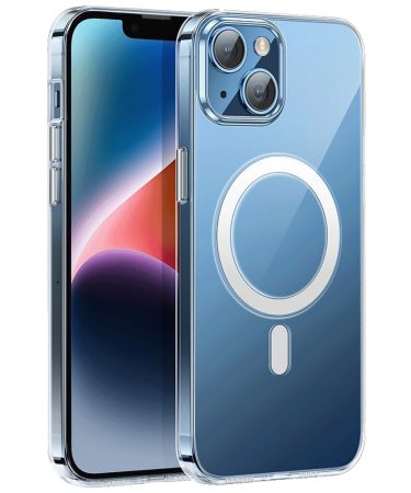 hoco. Navlaka za iPhone 15, magnetic, transparent - AS4