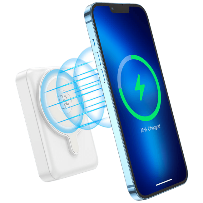 hoco. Punjač prijenosni, bežični, magnetic, 10000mAh, PD20W - Q11 Expressar - Image 3