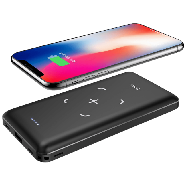hoco. Punjač prijenosni, USB + bežični, 10000mAh - J50 Surf - Image 2