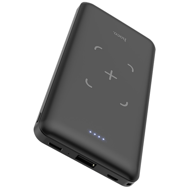 hoco. Punjač prijenosni, USB + bežični, 10000mAh - J50 Surf - Image 4