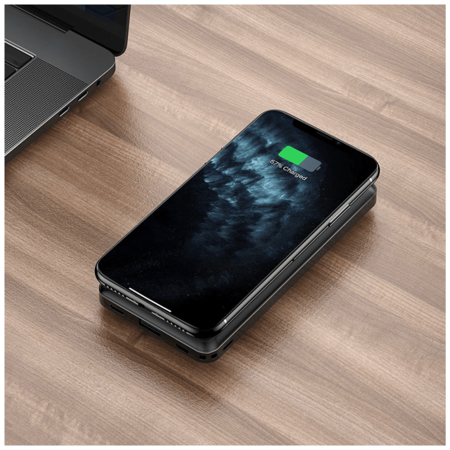hoco. Punjač prijenosni, USB + bežični, 10000mAh - J50 Surf - Image 5