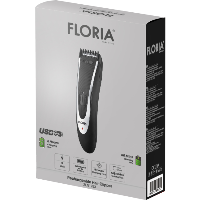 Floria Aparat za šišanje, accu, 1200mAh - ZLN1253 - Image 2