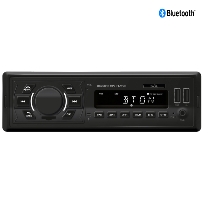 SAL Auto radio, 4x45W,FM,BT,USB,microSD,AUX,daljinski upravljač - VB 2300