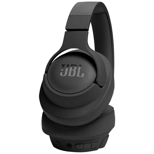 JBL Slušalice bežične sa mikrofonom, Bluetooth + audio kabel - Tune 720BT Black
