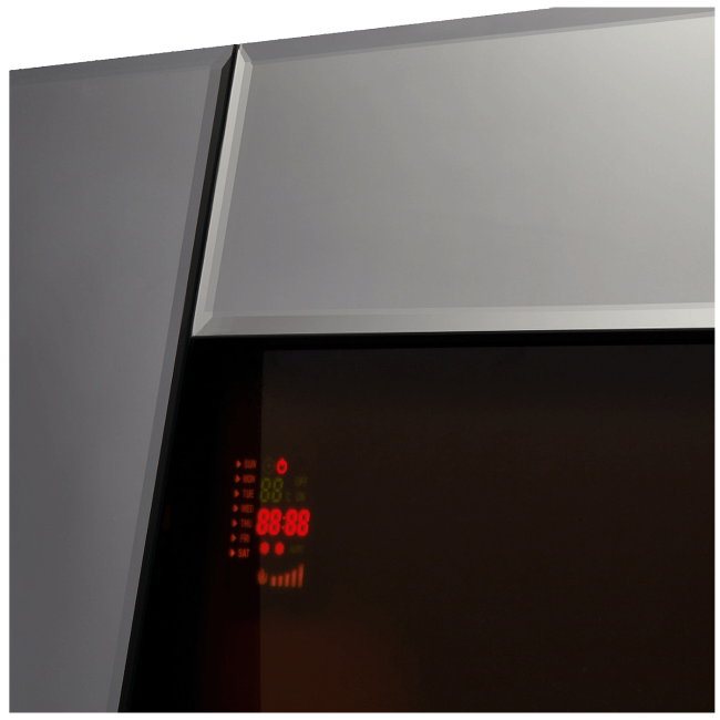 Electrolux Kamin, električni, 2000W - EFP/W-2000S EEC Silver - Image 4