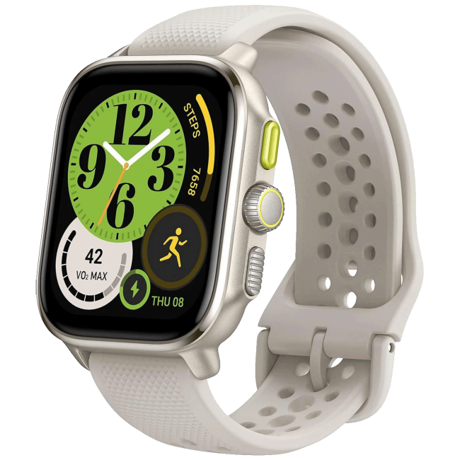 Amazfit Pametni sat, 1.75" AMOLED, vodootporan 5ATM, BT, GPS - Cheetah Winner Champagne