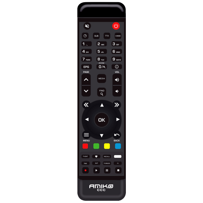 Amiko Prijemnik DVB-S2+T2/C, HEVC, 4K UHD, CX, CI - AMIKO 9265+ - Image 3