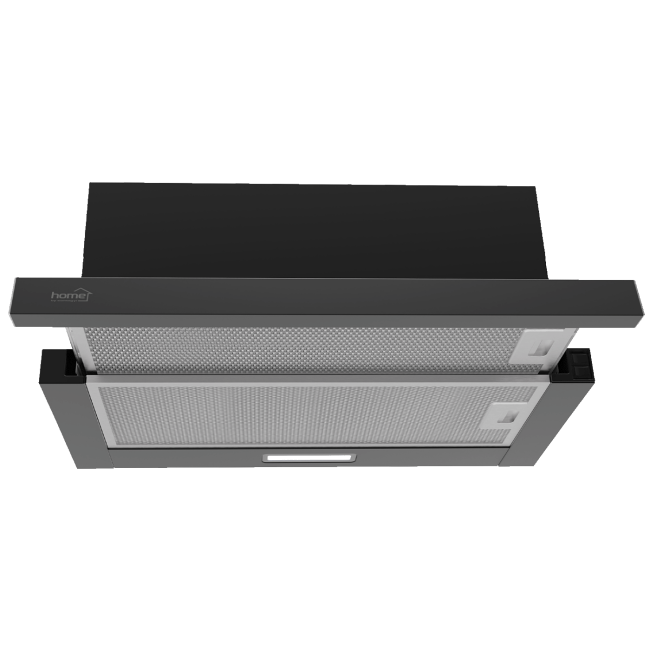 home Napa TWISTER, 60 cm, protok 440 m³/h, 105W, crna - KPE 6044B - Image 2