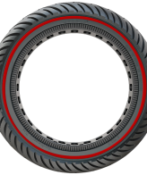 Xiaomi Guma 8.5" za Xiaomi el. romobil M365/M365 Pro/1S/Pro2/Essen - Tire 8.5" M365/M365 Pro /1S/Pro2/Es