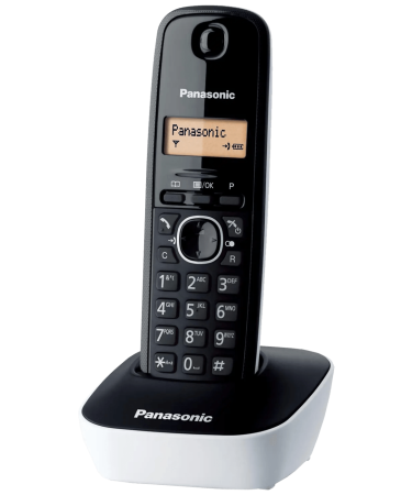 Panasonic Telefon bežični, LED display, bijelo/crni - KX-TG1611FXW