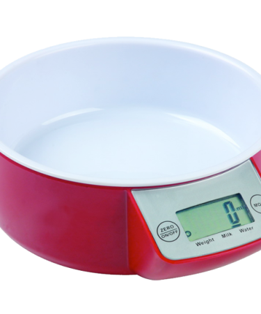 MELCHIONI family Vaga, kuhinjska, sa posudom, LCD display, crvena boja - ALLEGRA RW