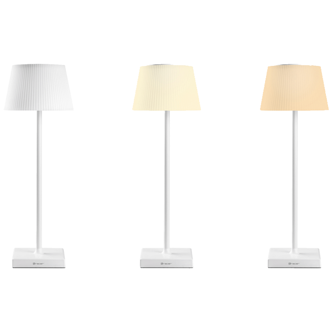 Tracer Lampa, stolna, 4W, IP44 - PLUTO WHITE TABLE LAMP - Image 2