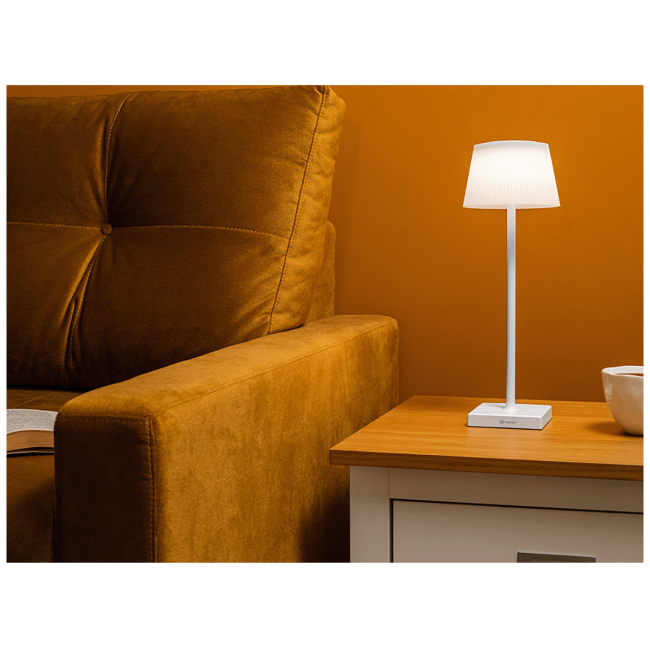 Tracer Lampa, stolna, 4W, IP44 - PLUTO WHITE TABLE LAMP - Image 5