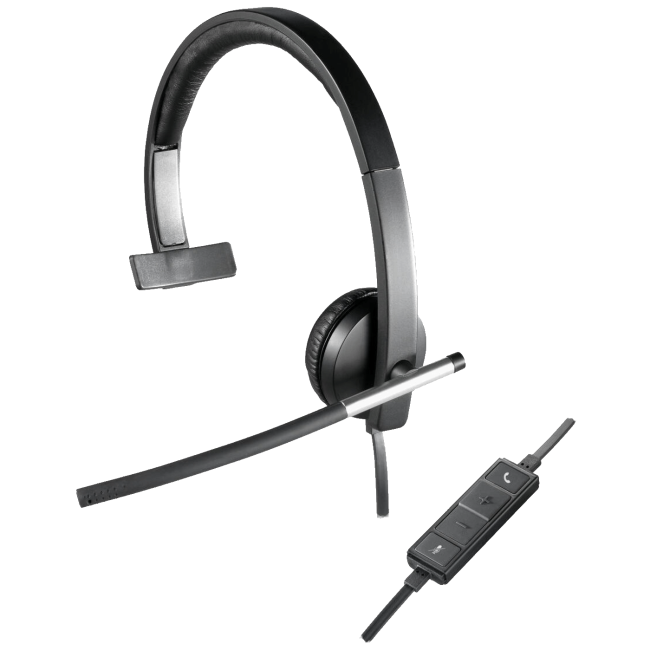Logitech Slušalica sa mikrofonom, mono - H650e Mono; 981-000514