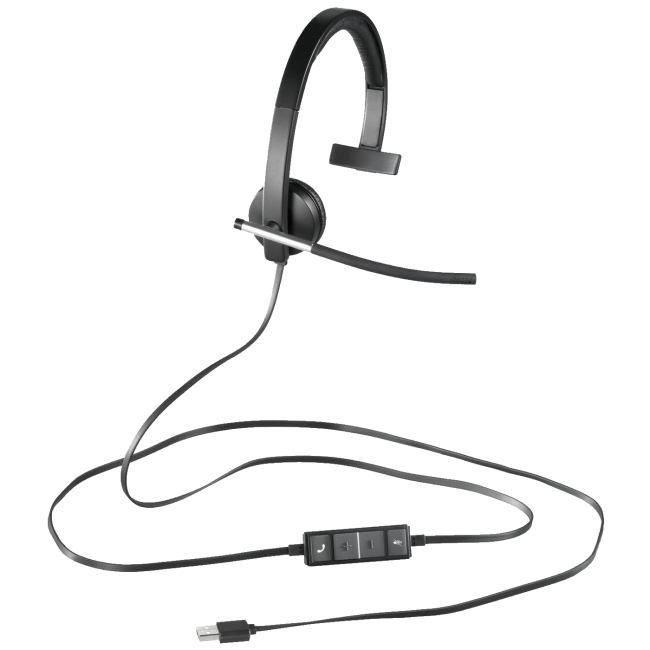Logitech Slušalica sa mikrofonom, mono - H650e Mono; 981-000514 - Image 2