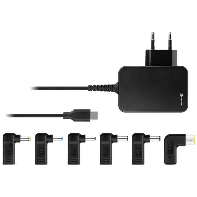 Tracer Adapter / Punjač za laptop, univerzalni, 7u1, 65W - NOTEBOOK CHARGER PRIME 65W 7IN1