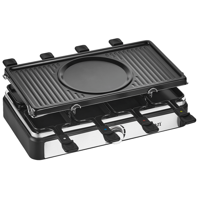 Zilan Električni Roštilj / Raclette / Fondue od sira, 3u1, 1400W - ZLN8856 - Image 3