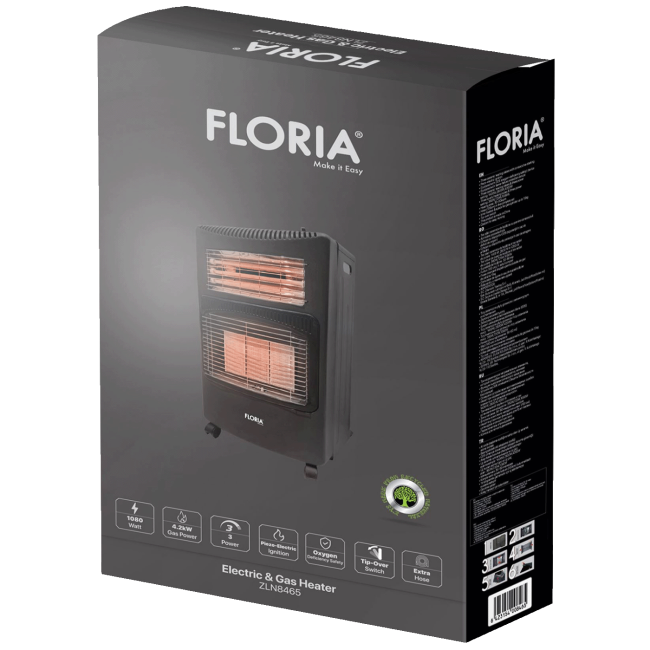 Floria Grijalica, plinska / halogena (kvarcna), 4200 / 1080W - ZLN8465 - Image 4