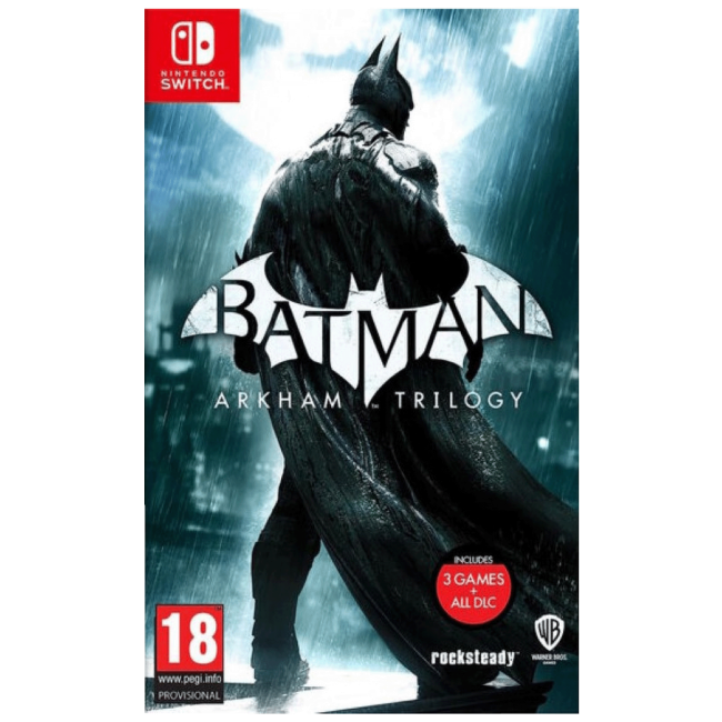 Warner Bros Igra za Nintendo Switch: Batman Arkham Trilogy