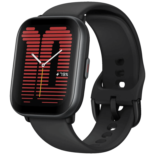 Amazfit Pametni sat, 1.75" AMOLED, vodootporan 5ATM, BT, GPS - Active - Midnight Black
