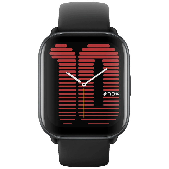 Amazfit Pametni sat, 1.75" AMOLED, vodootporan 5ATM, BT, GPS - Active - Midnight Black - Image 2