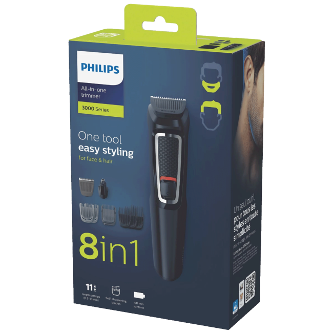Philips Aparat za njegu lica, 8u1, All-in-One Trimmer Series 3000 - MG3730/15 - Image 6