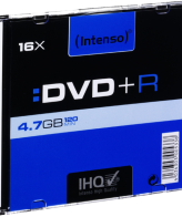 (Intenso) DVD+R 4,7GB pak. 1 komad Slim Case - DVD+R4,7GB/1Slim