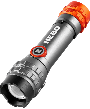 Nebo Ručna svjetiljka, LED, 450 lm, 600 mAh, IPX4 - NEB-FLT-1046-G
