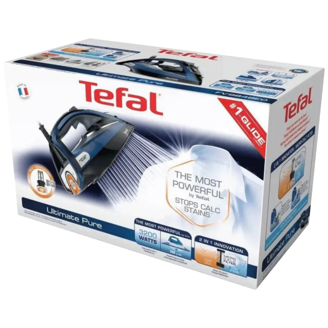 Tefal Pegla na paru, 3200W, Ultimate Pure - FV9848E0 - Image 4