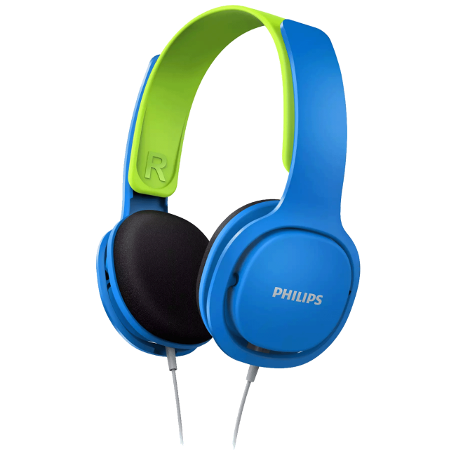 Philips Slušalice za djecu, 3.5mm,  dužina kabla 1.2 met, max. 85 dB - SHK2000BL/00